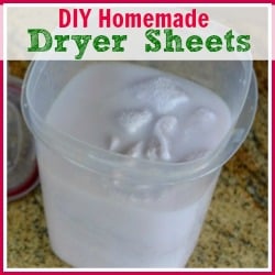 DIY: Homemade Dryer Sheets